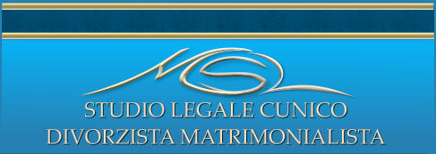 STUDIO LEGALE CUNICO DIVORZISTA MATRIMONIALISTA